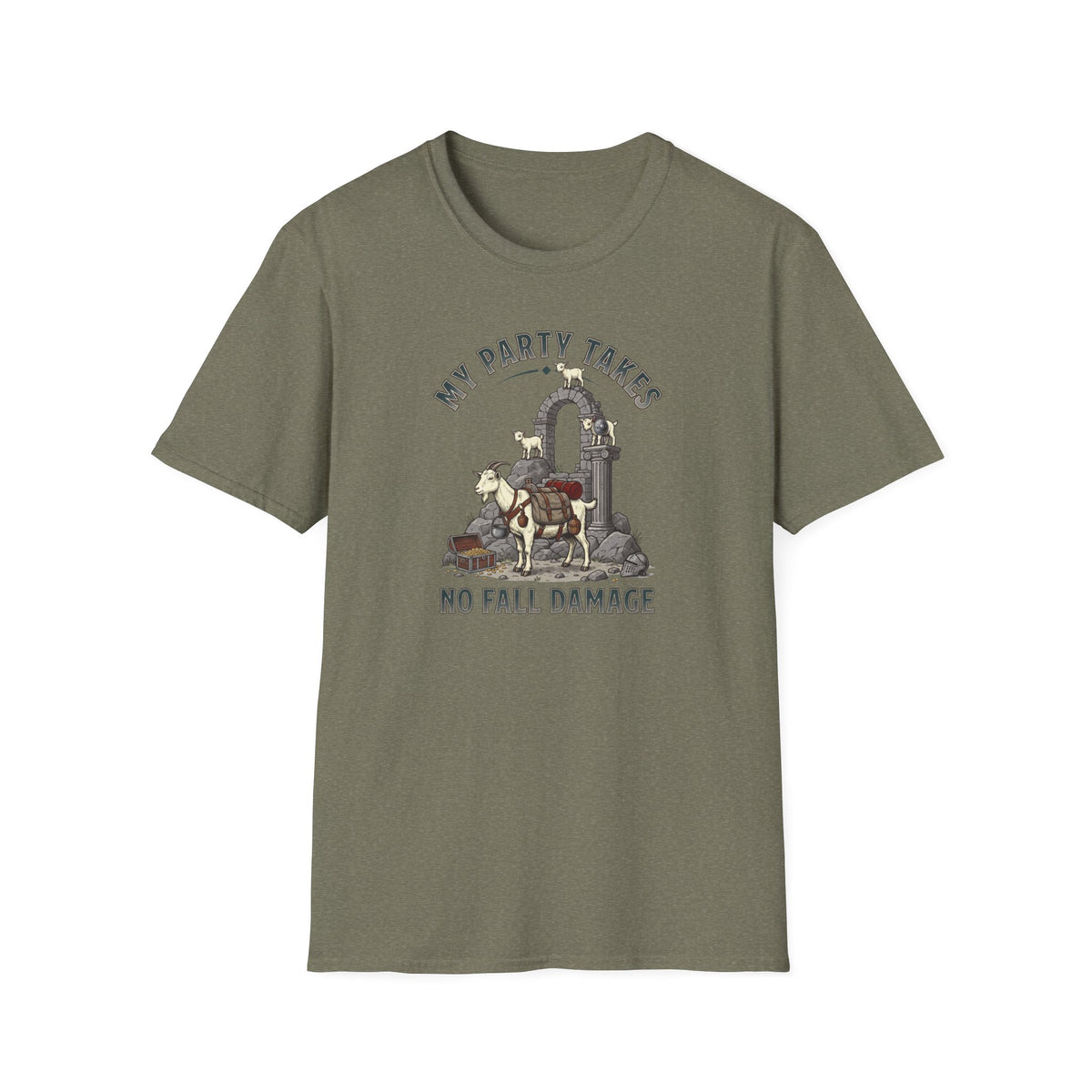 Goat No Fall Damage T-Shirt