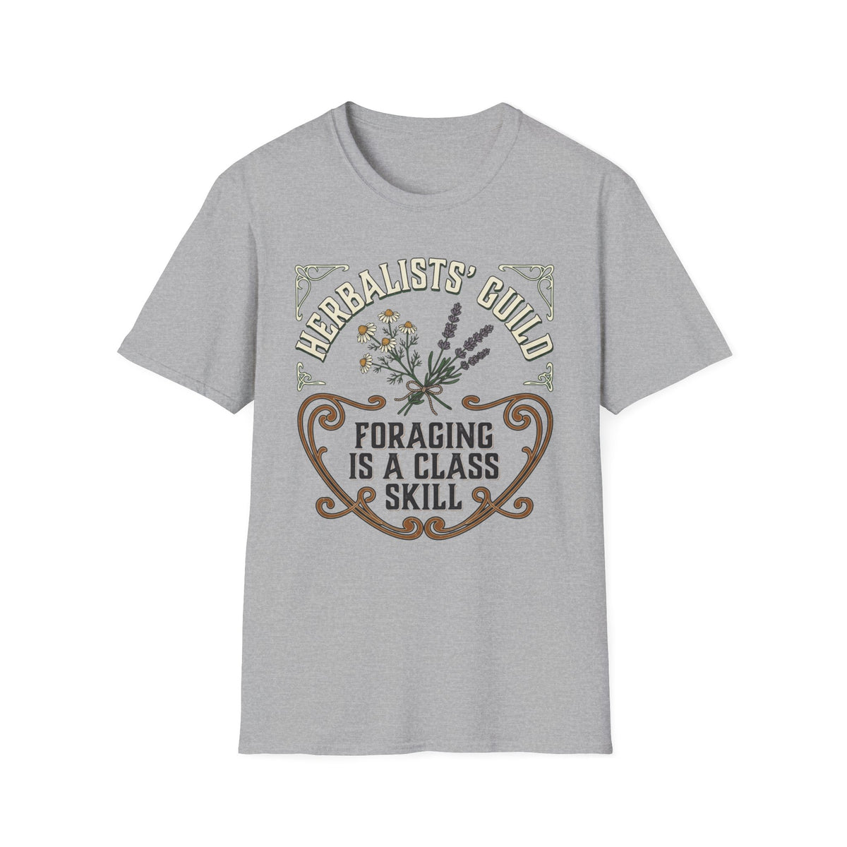 Herbalists' Guild Scrollwork T-Shirt