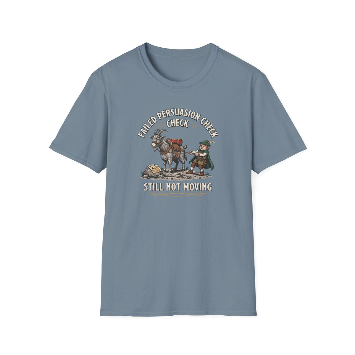 Goat Persuasion Check T-Shirt
