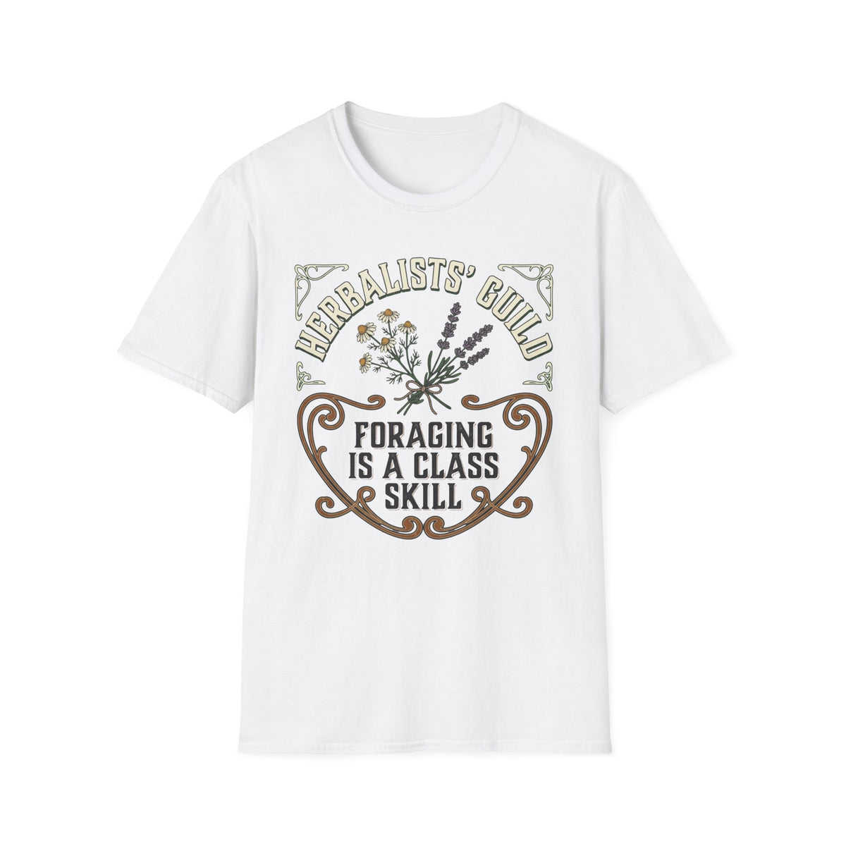 Herbalists' Guild Scrollwork T-Shirt