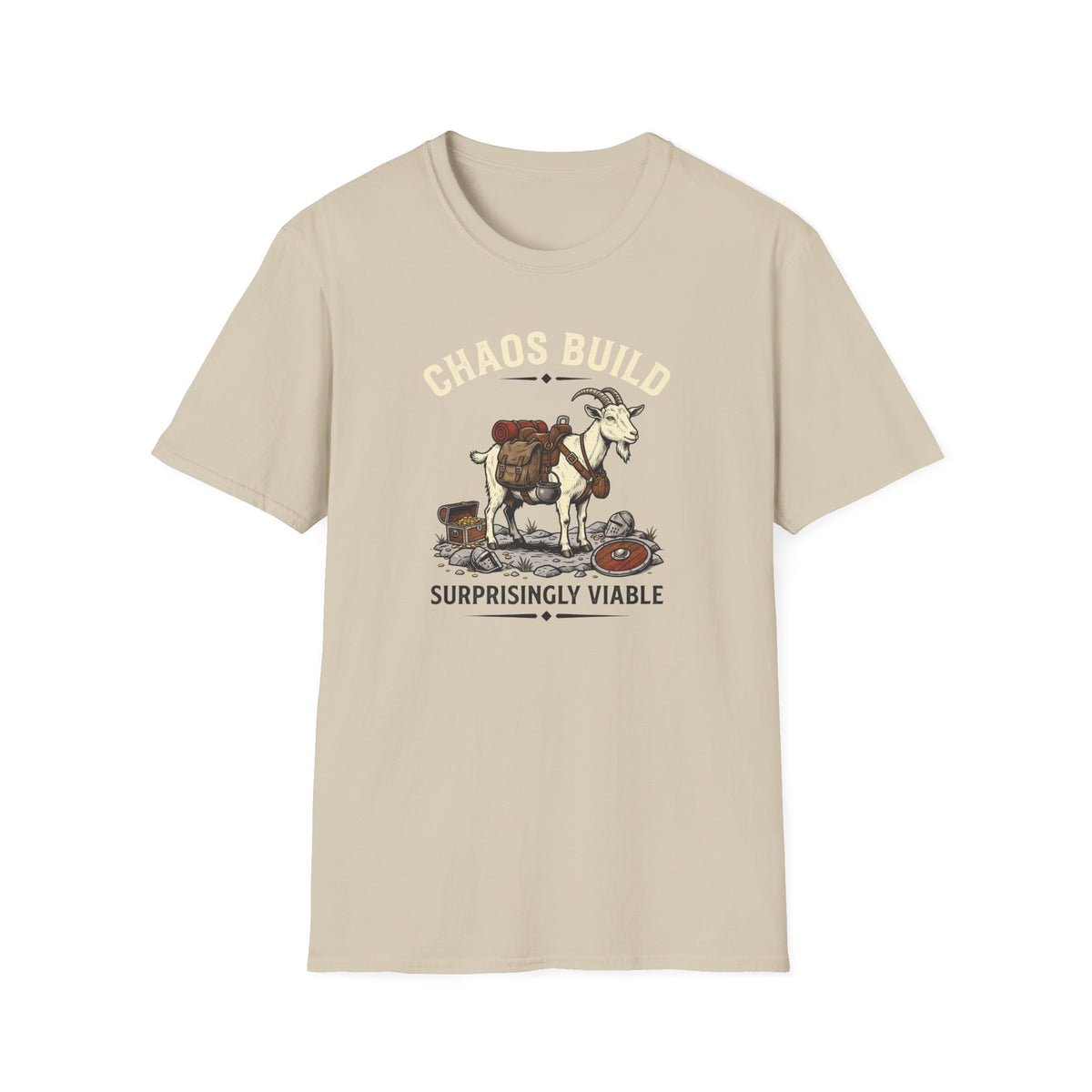Goat Chaos Build T-Shirt