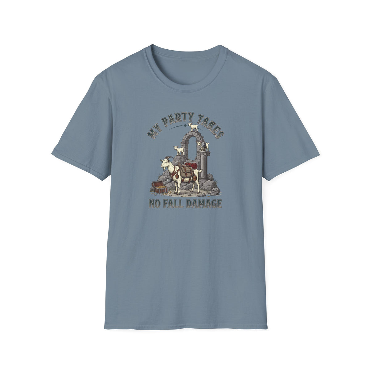 Goat No Fall Damage T-Shirt