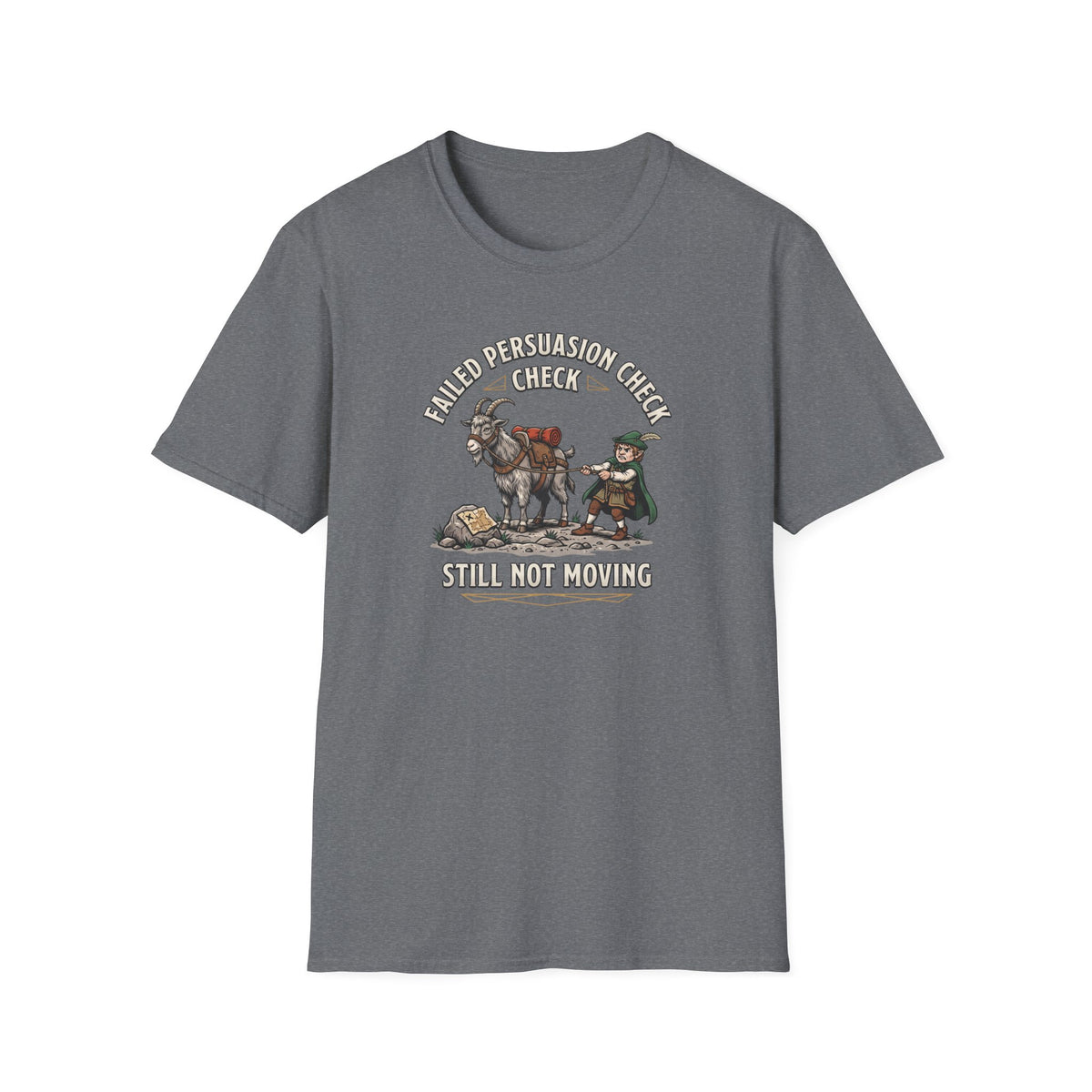 Goat Persuasion Check T-Shirt