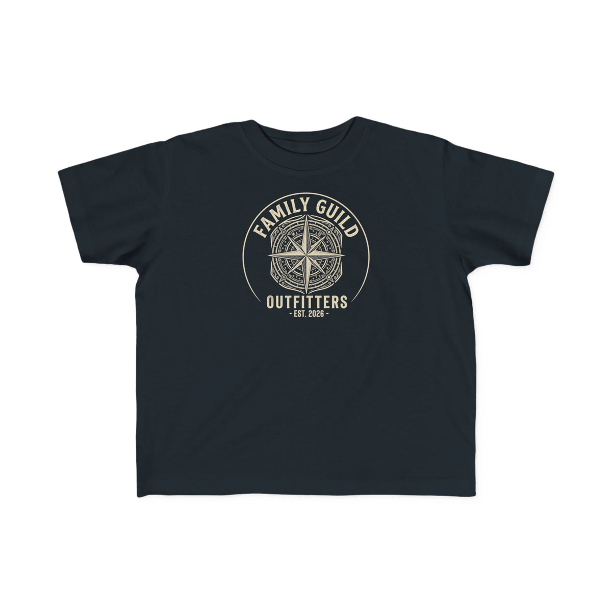 Family Guild Outfitters Compass Rose T-Shirt | Vintage Outdoor Family Adventure Tee