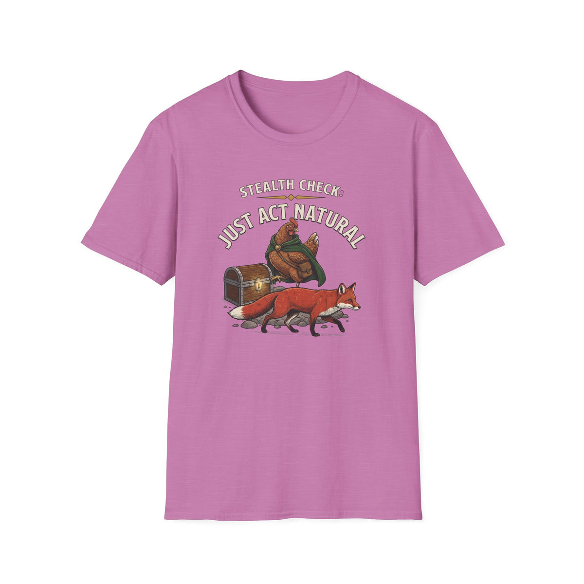Hen Stealth Check T-Shirt