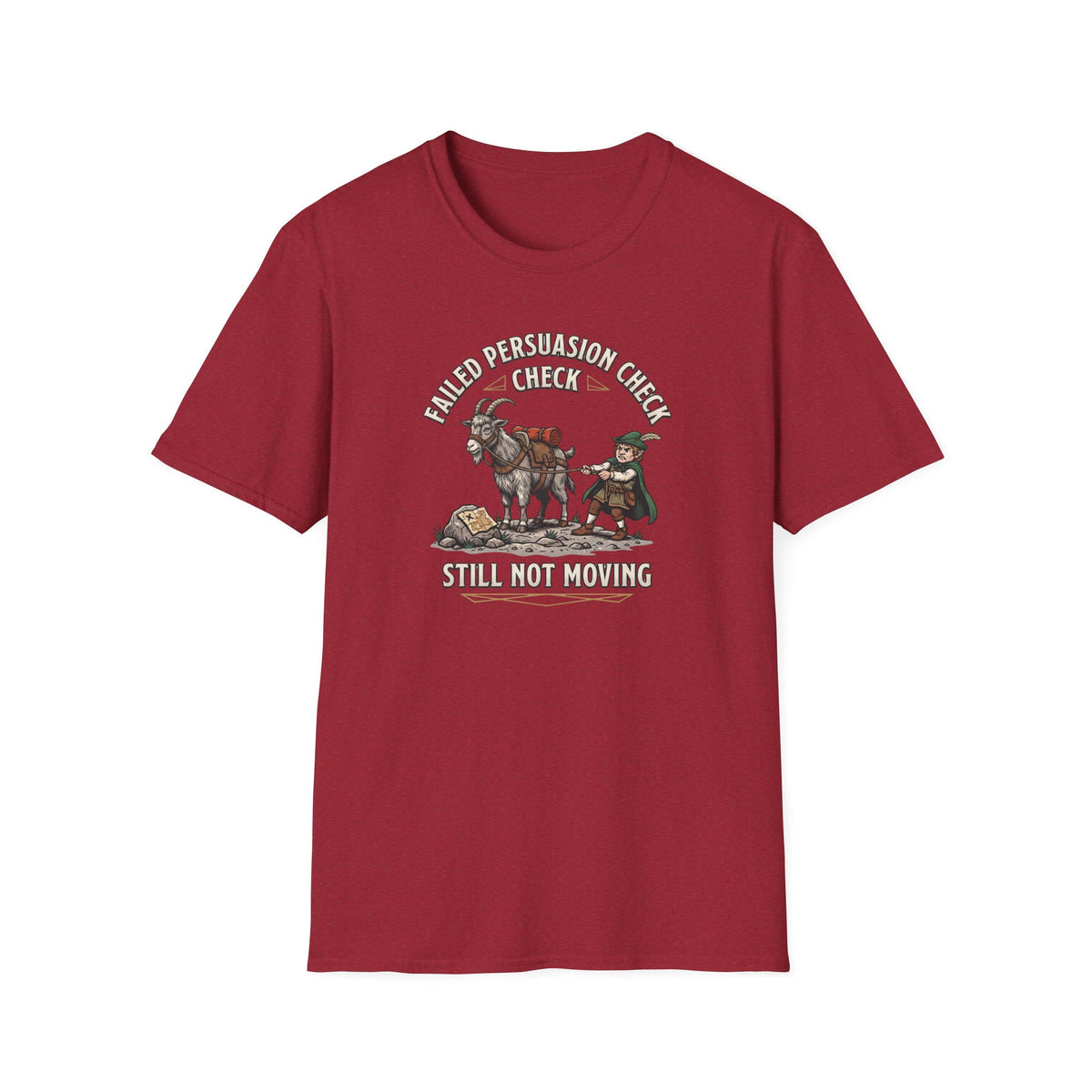 Goat Persuasion Check T-Shirt