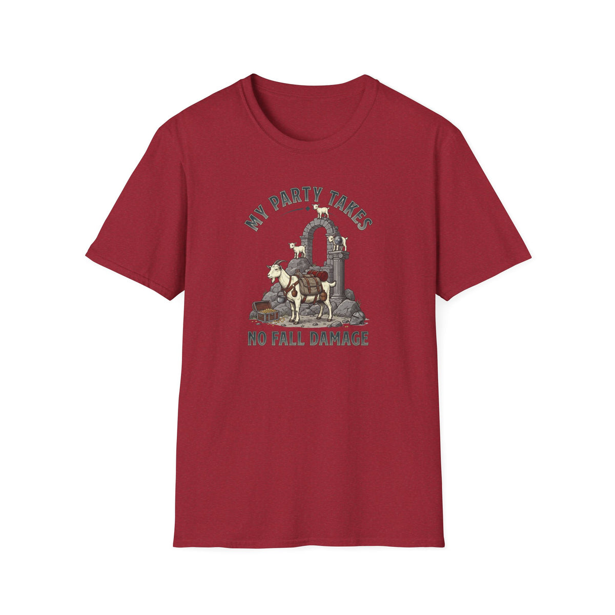 Goat No Fall Damage T-Shirt