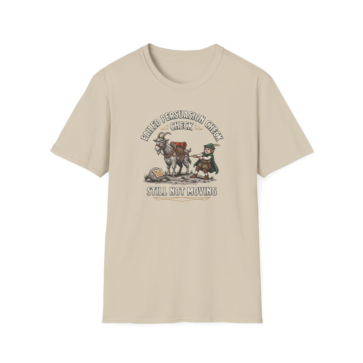 Goat Persuasion Check T-Shirt