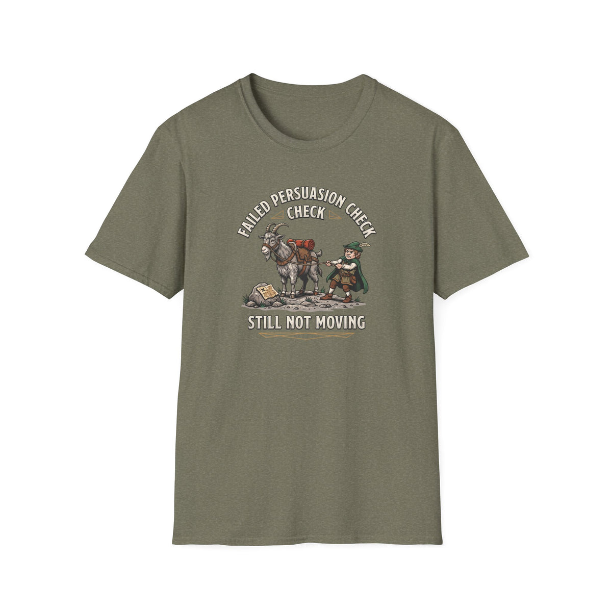 Goat Persuasion Check T-Shirt
