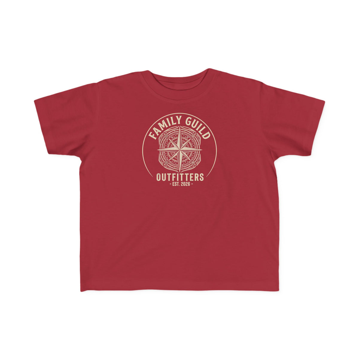 Family Guild Outfitters Compass Rose T-Shirt | Vintage Outdoor Family Adventure Tee