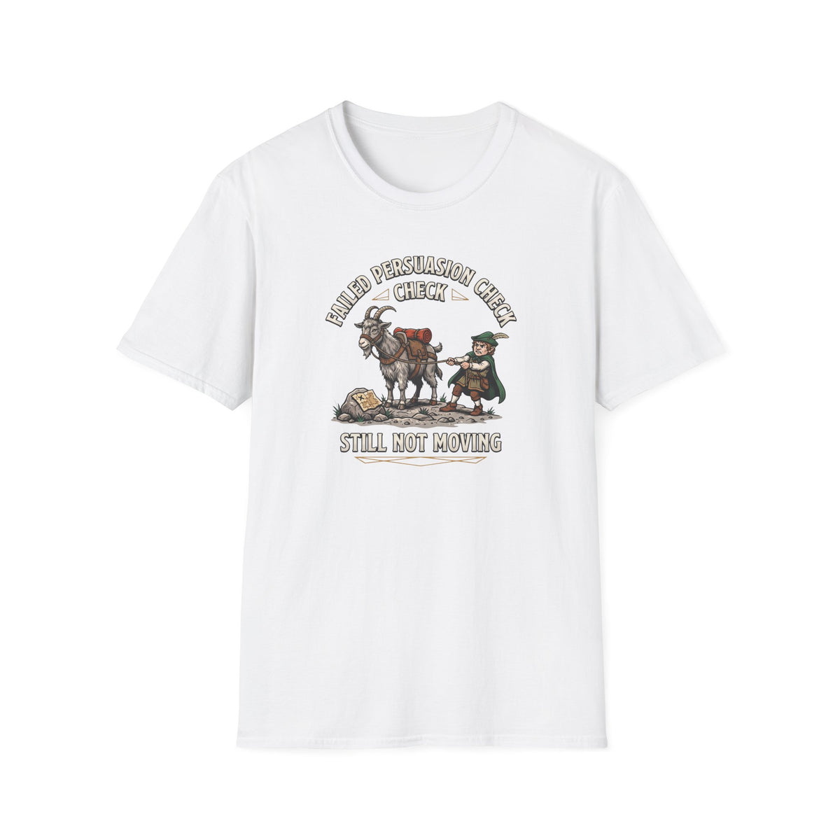 Goat Persuasion Check T-Shirt