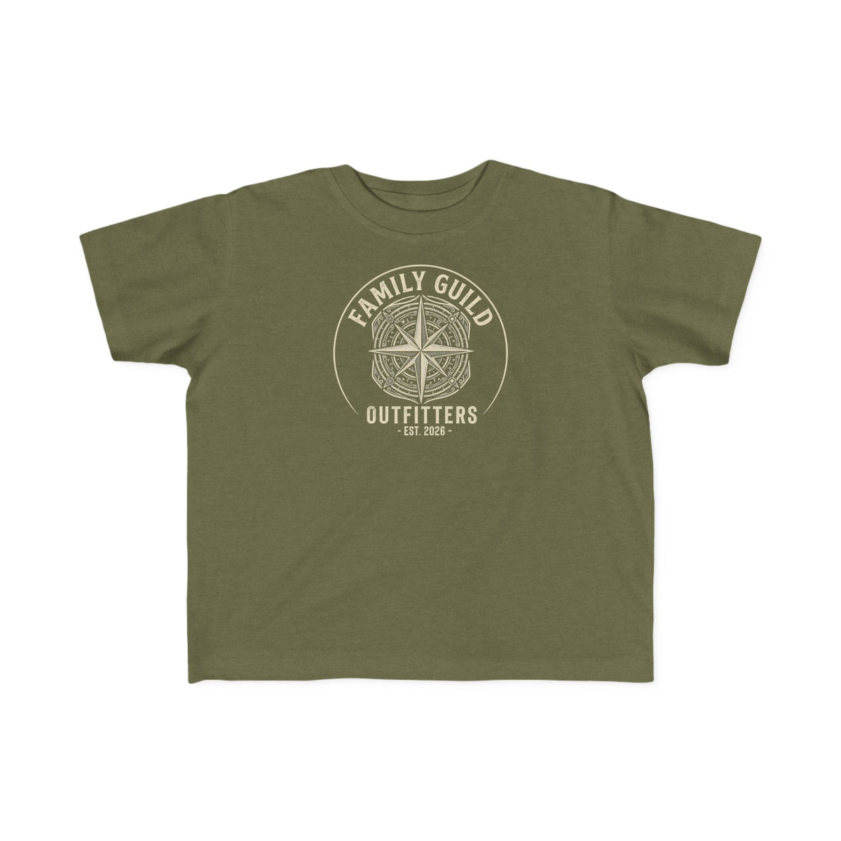 Family Guild Outfitters Compass Rose T-Shirt | Vintage Outdoor Family Adventure Tee