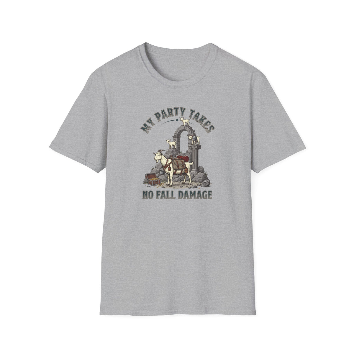 Goat No Fall Damage T-Shirt