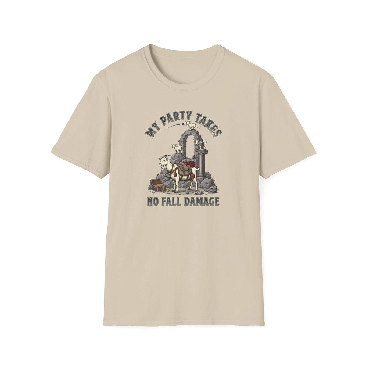 Goat No Fall Damage T-Shirt