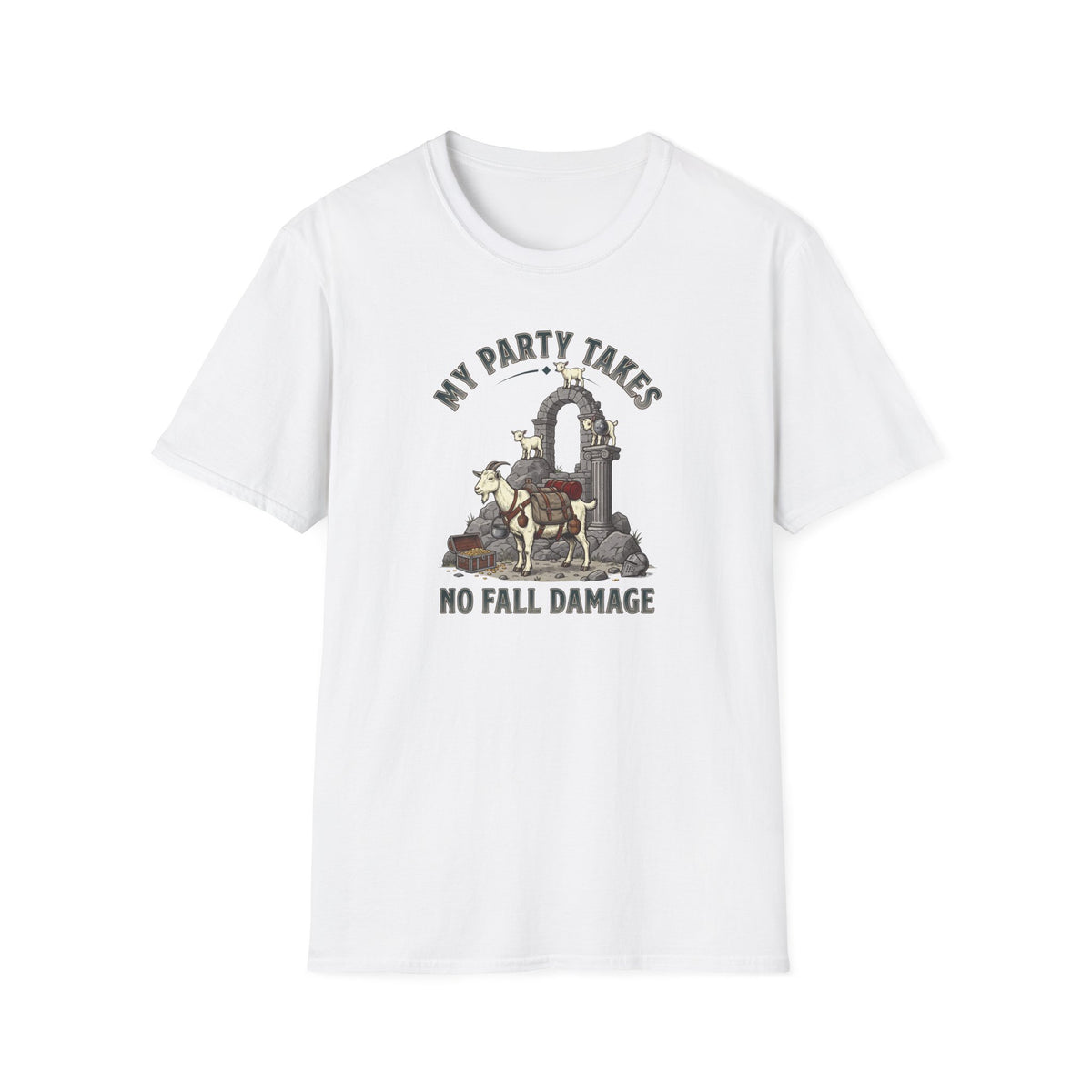 Goat No Fall Damage T-Shirt