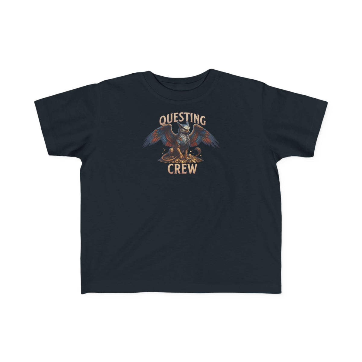Questing Crew Toddler T-Shirt – Griffon Fantasy Adventure Tee