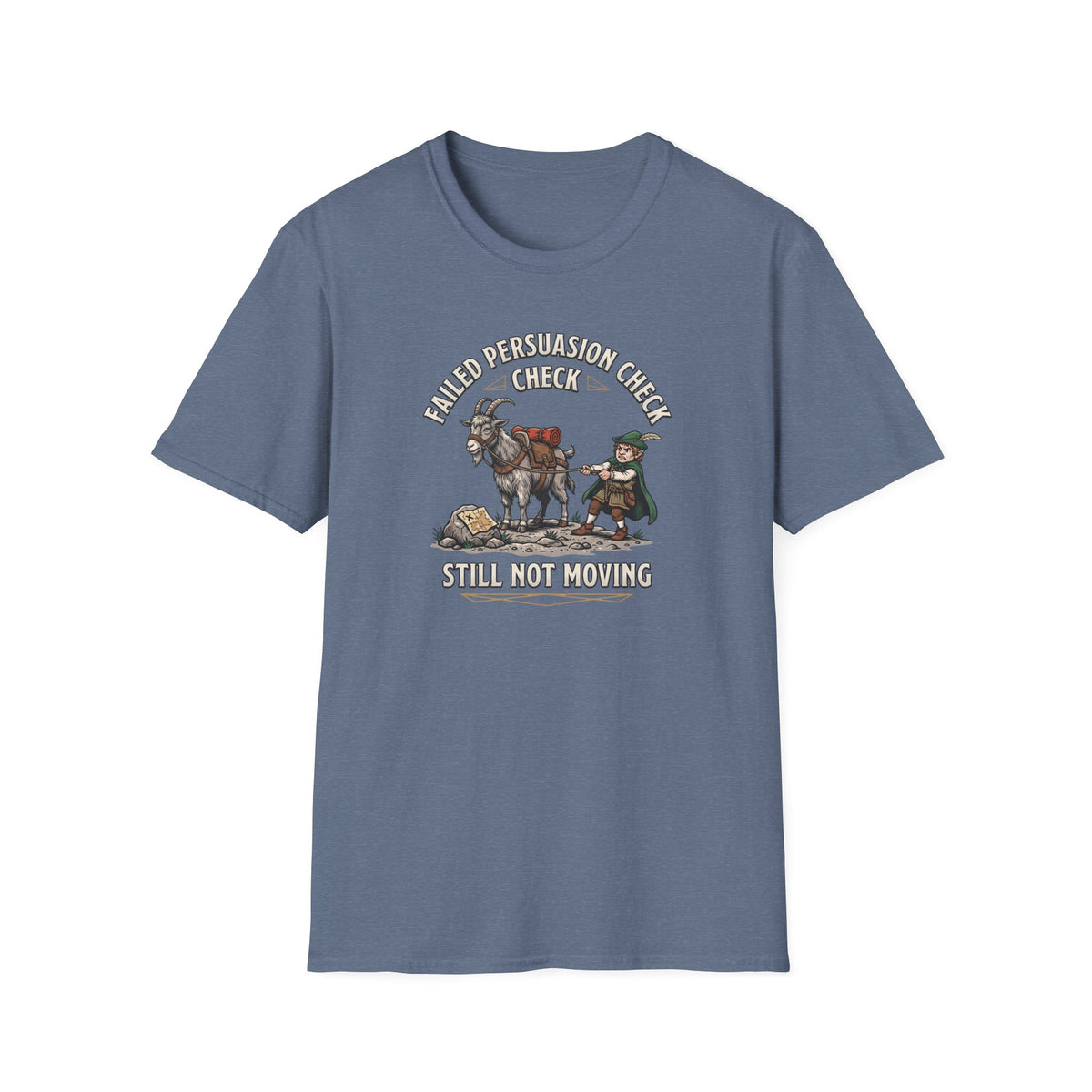 Goat Persuasion Check T-Shirt