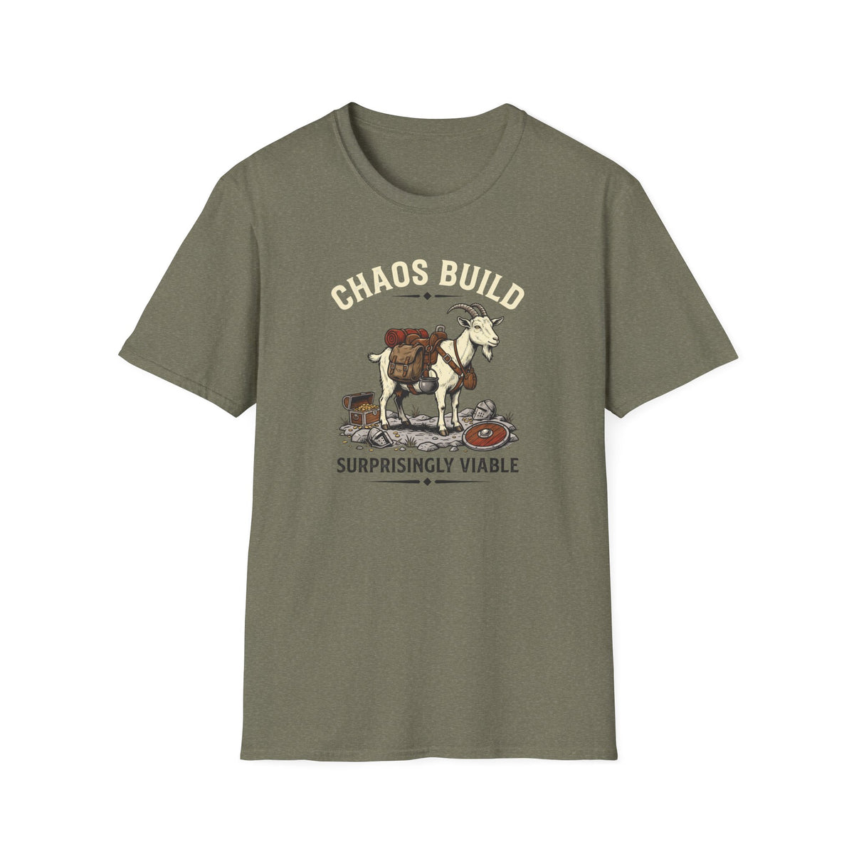 Goat Chaos Build T-Shirt