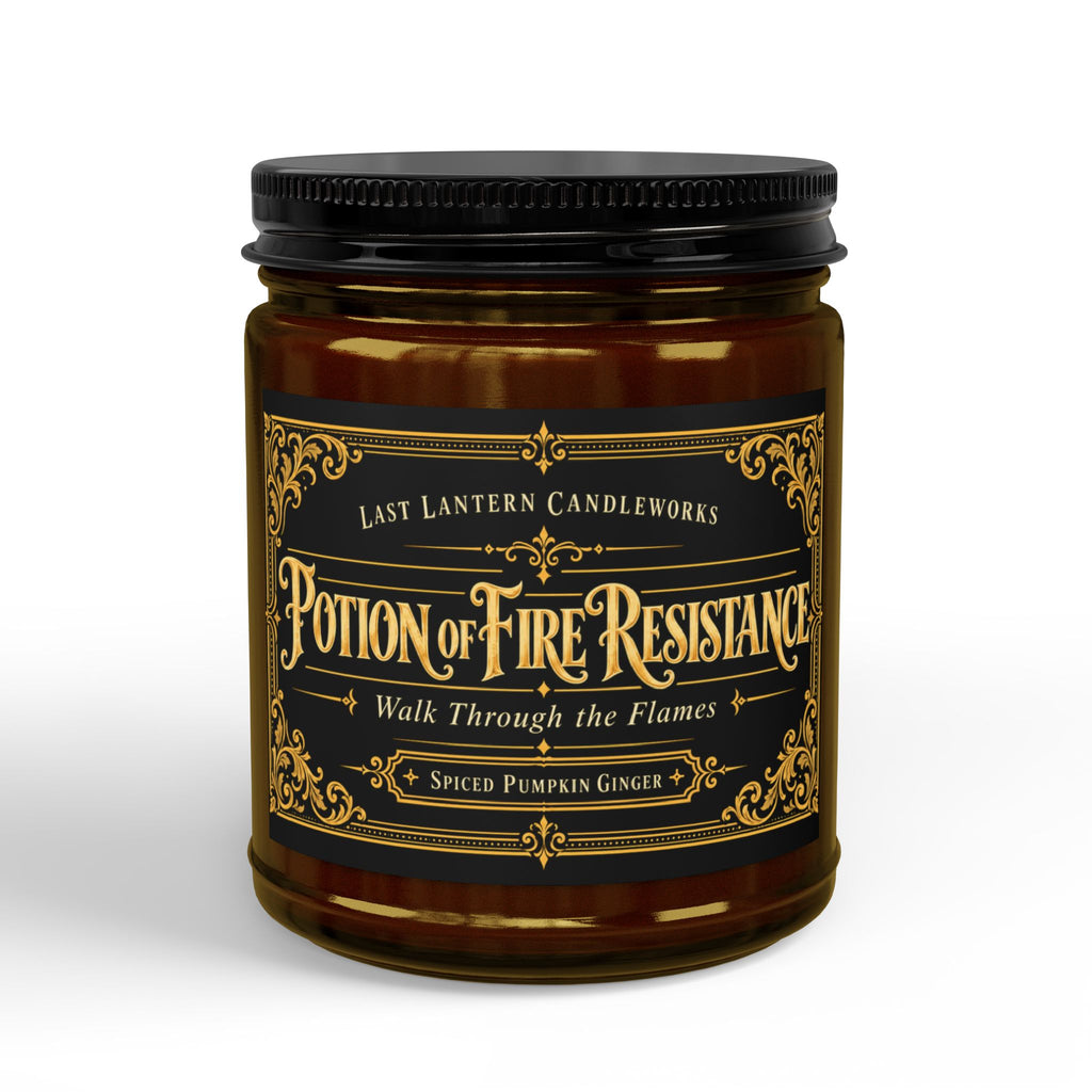 Potion of Fire Resistance Candle