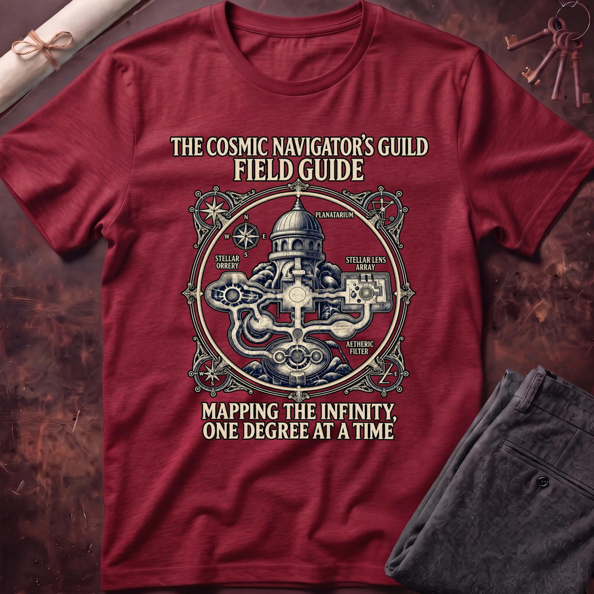 Cosmic Navigator's Field Guide T-Shirt