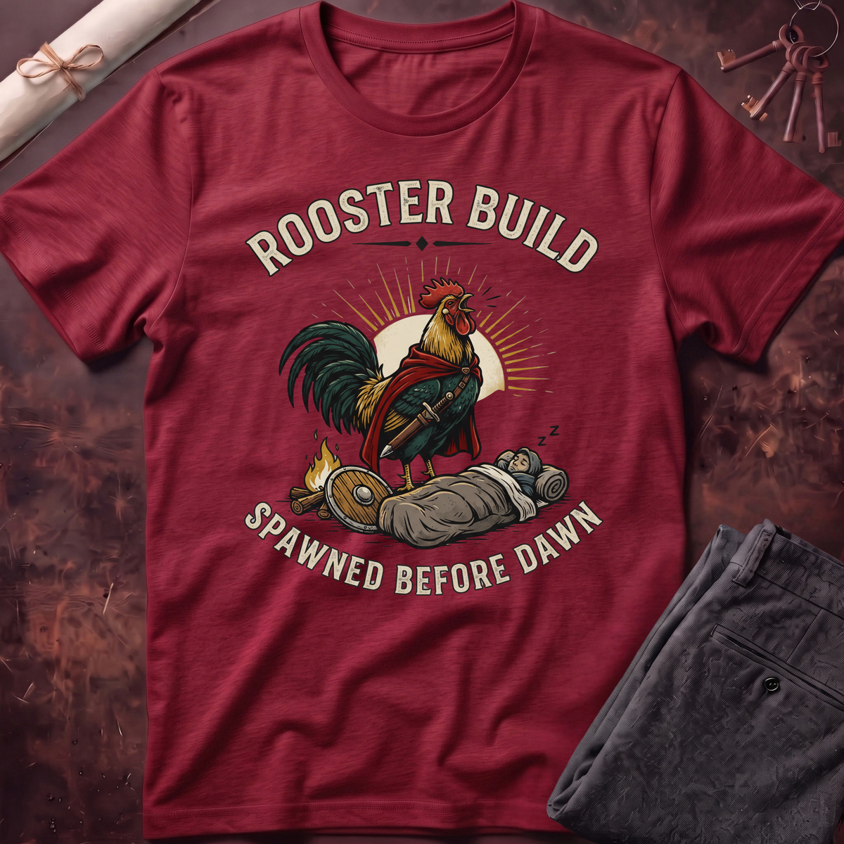 Rooster Build T-Shirt