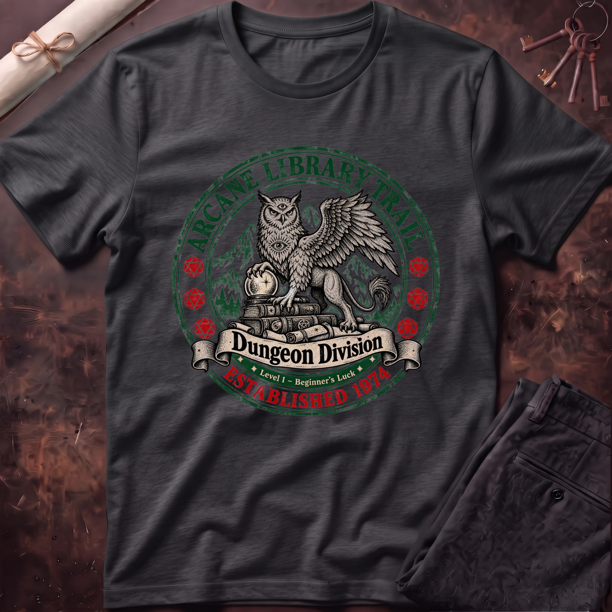 Arcane Library Trail T-Shirt