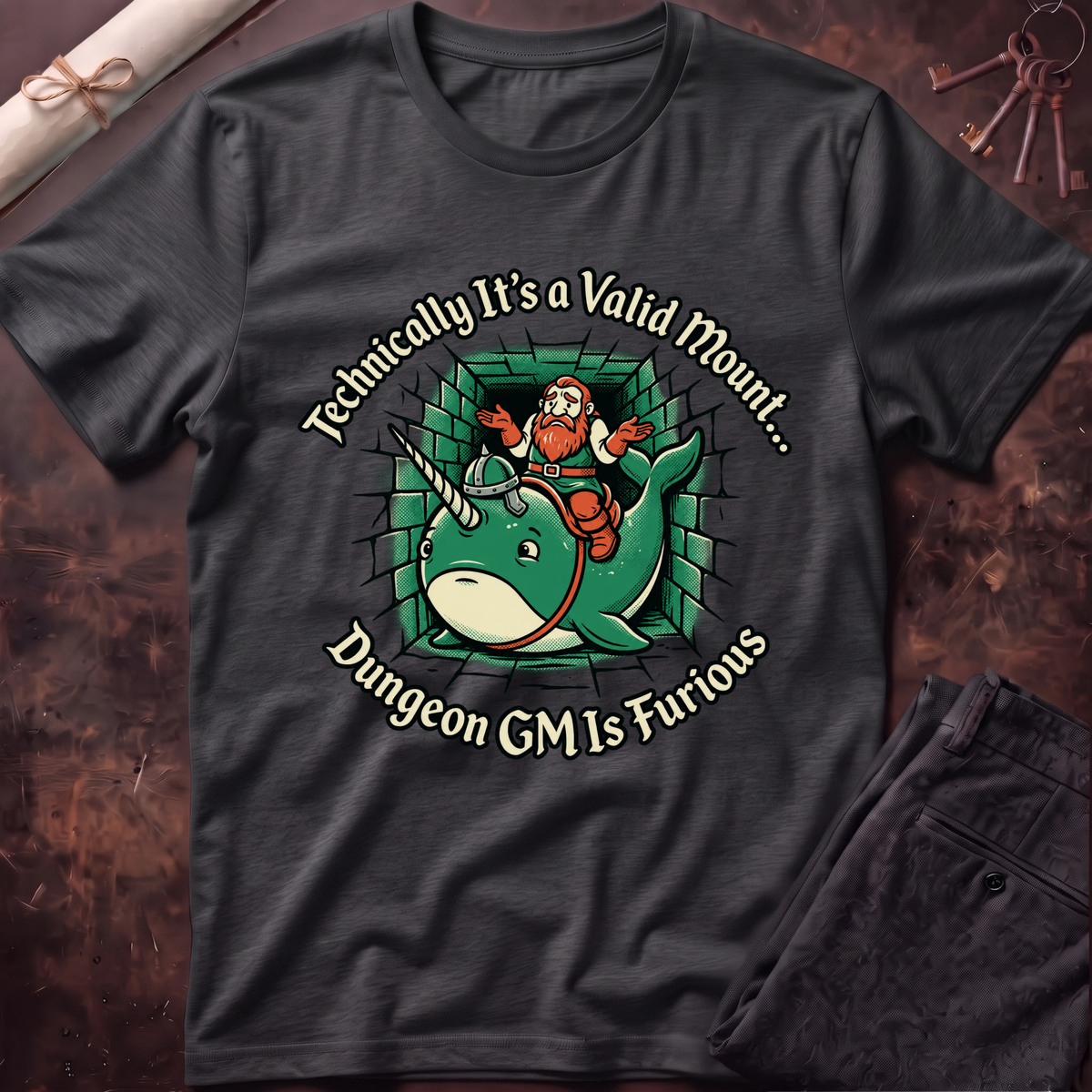 Narwhal Mount T-Shirt