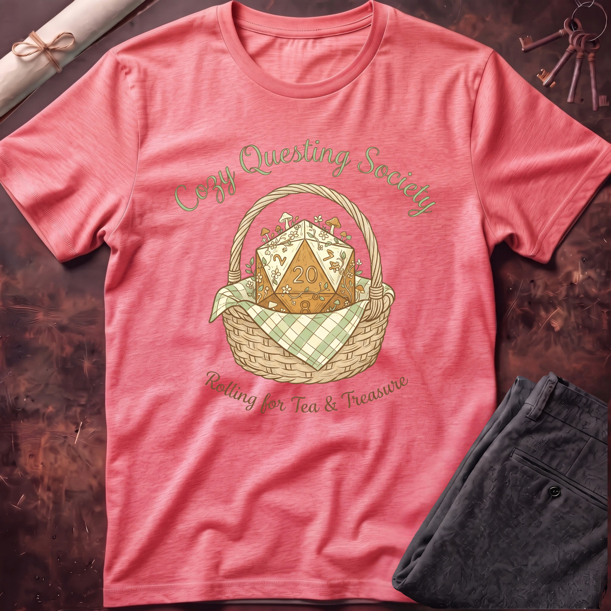 Cozy Questing Society T-Shirt