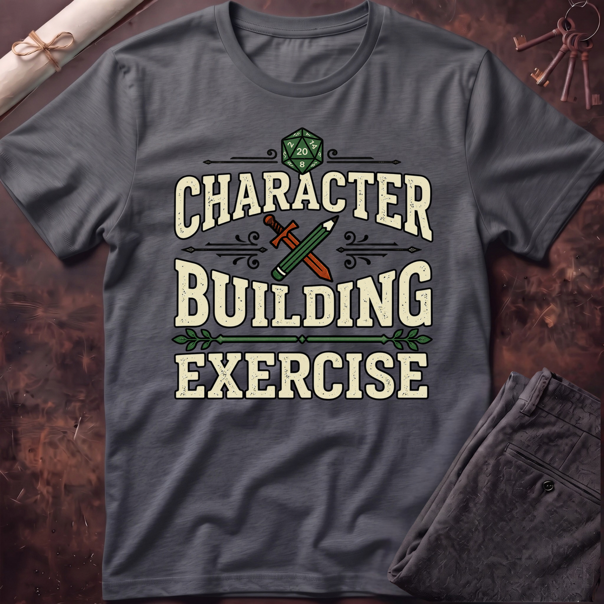 Character Building Exercise T-Shirt