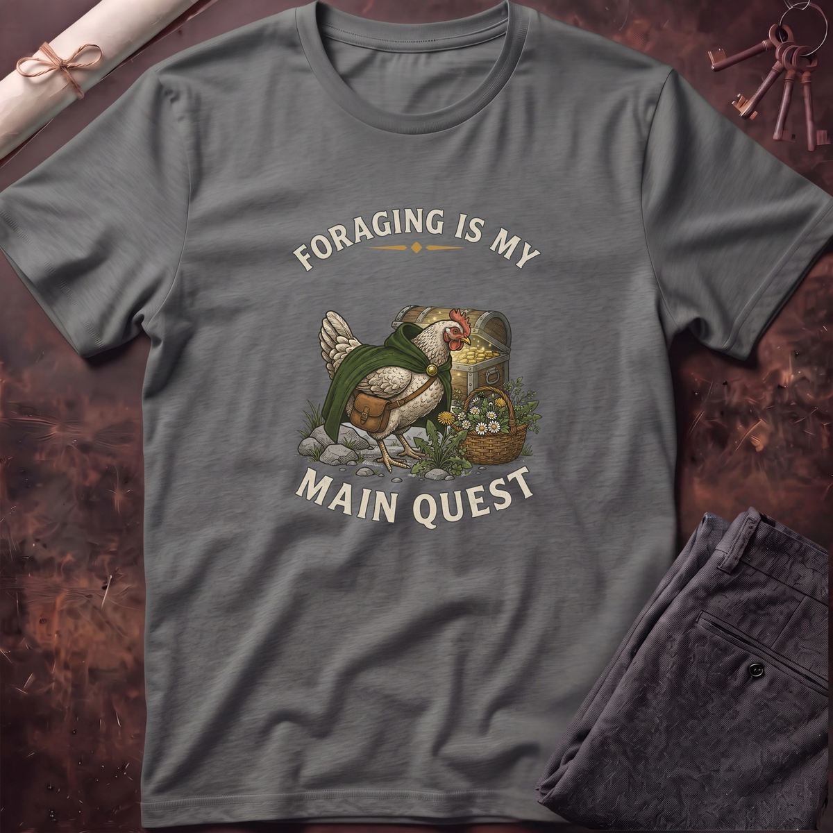 Hen Foraging T-Shirt