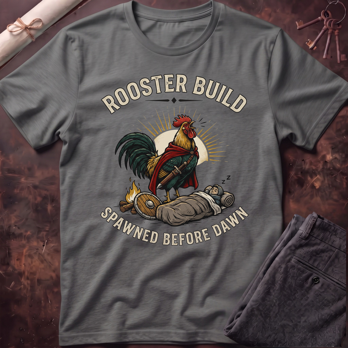 Rooster Build T-Shirt