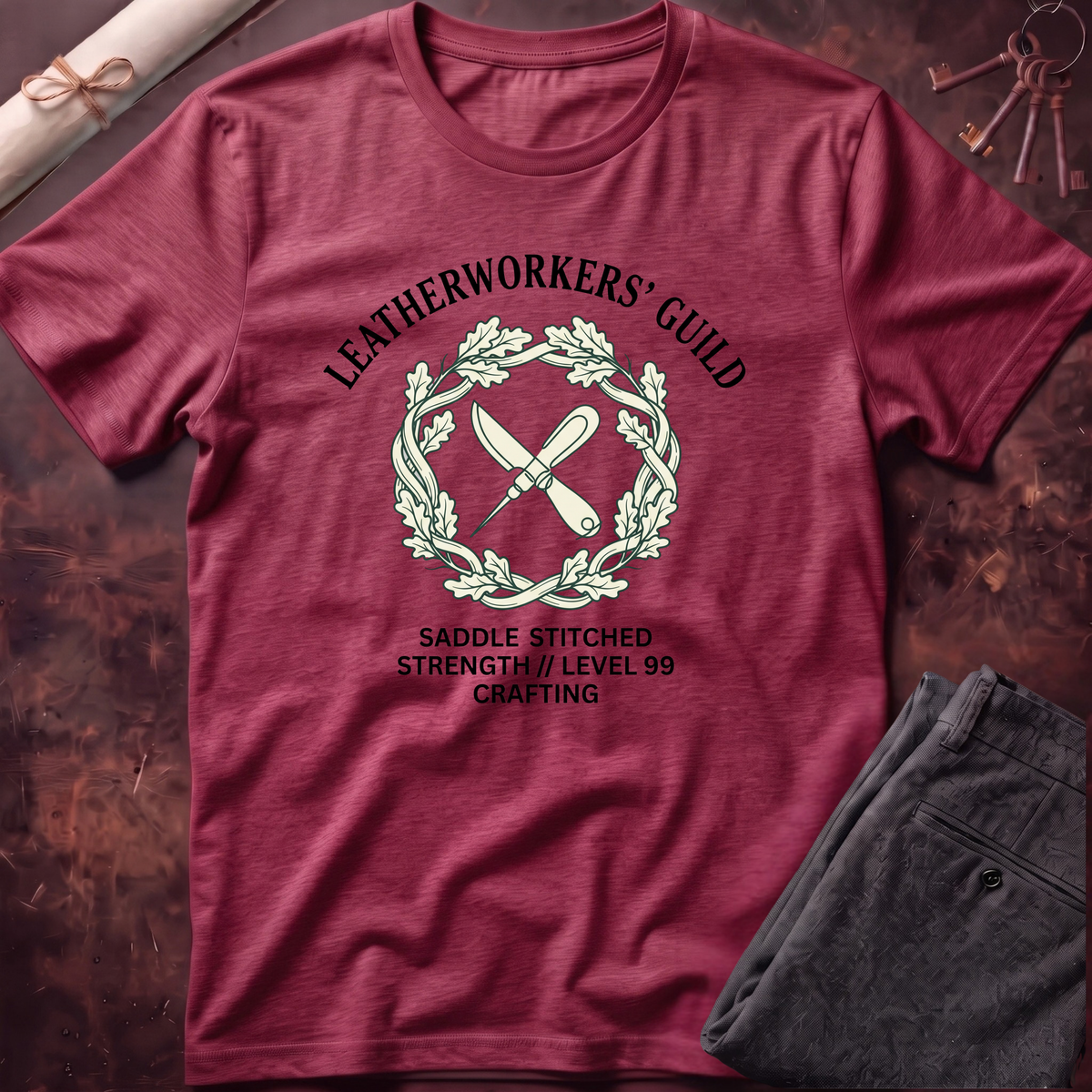 Leatherworkers' Guild Minimal T-Shirt