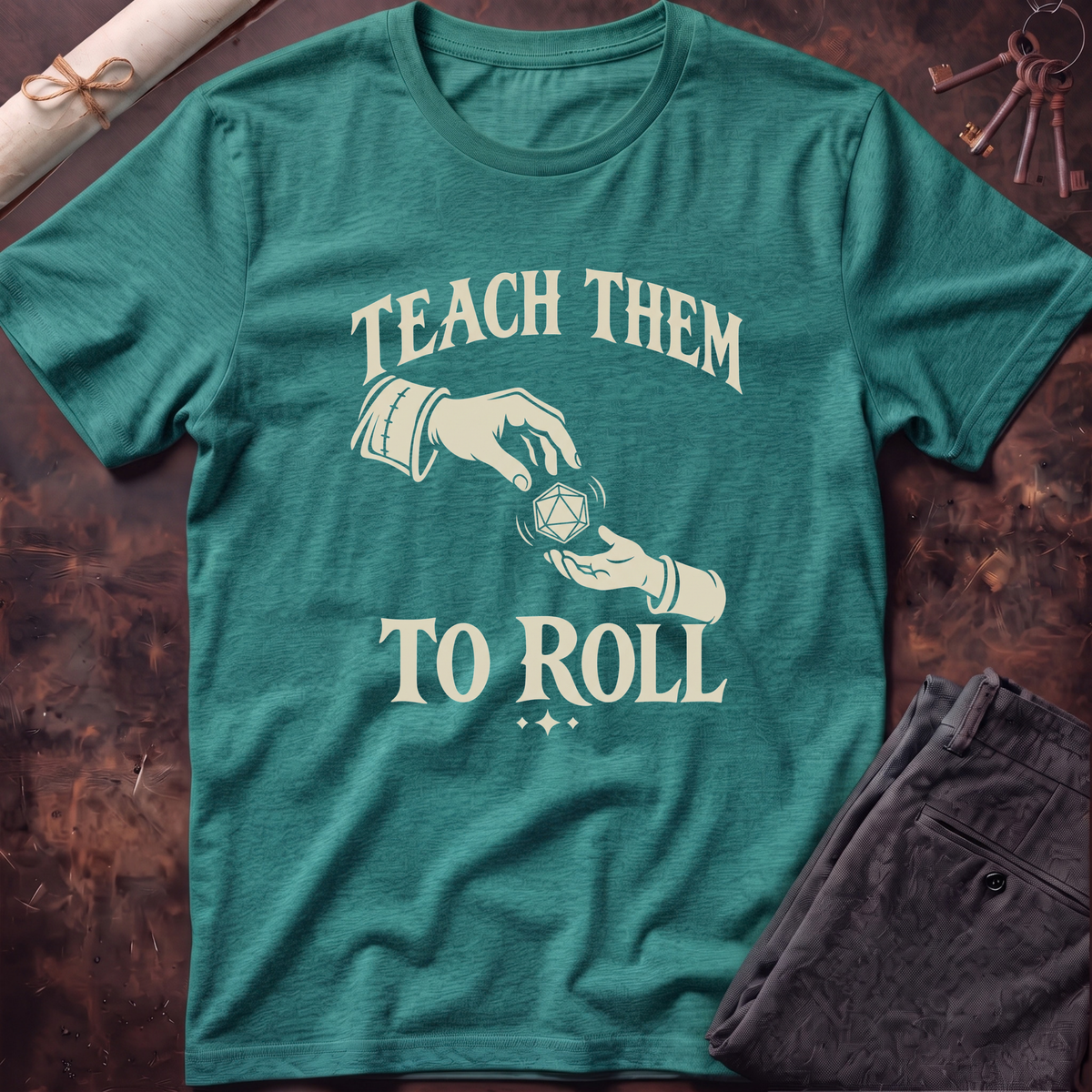 Teach Them to Roll T-Shirt