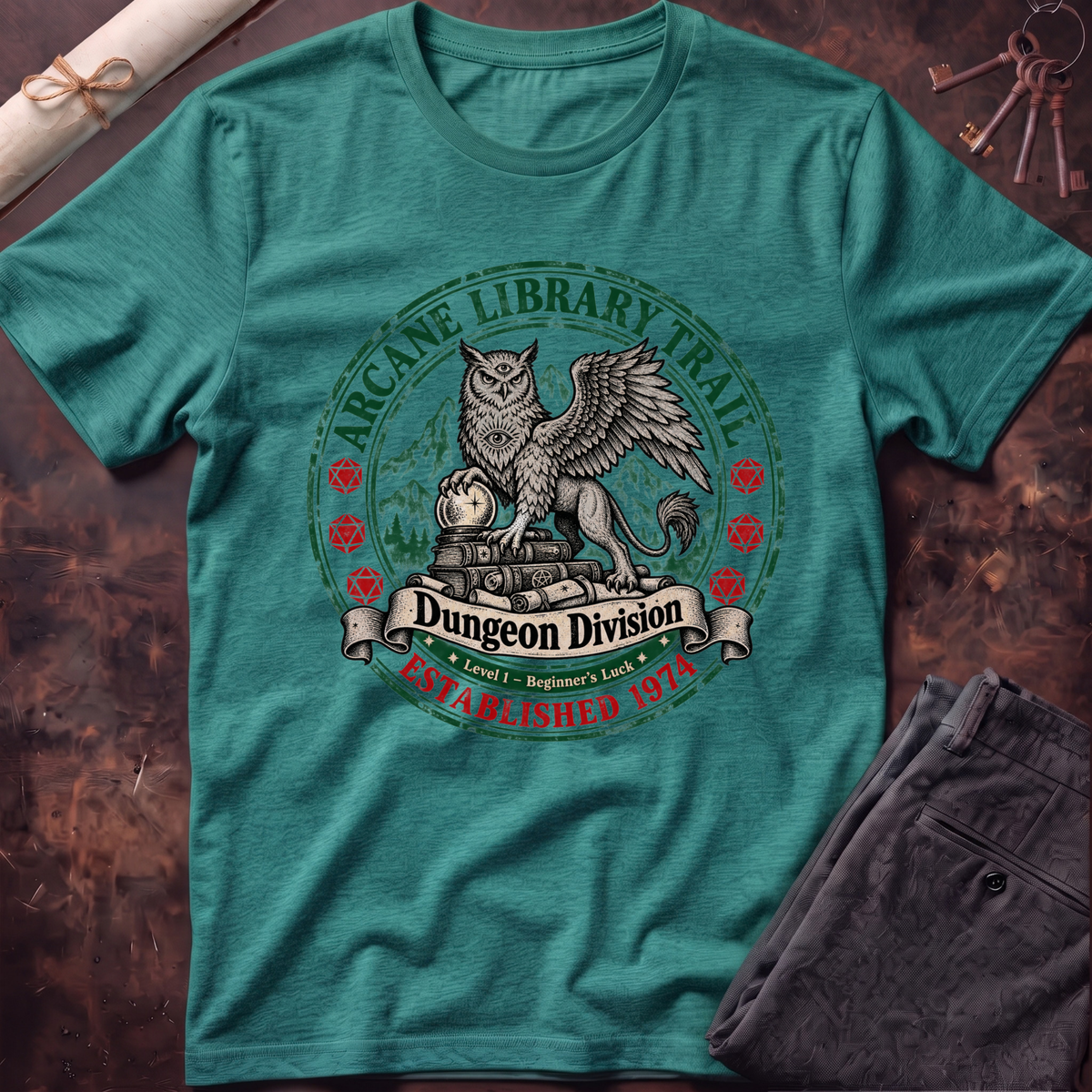 Arcane Library Trail T-Shirt