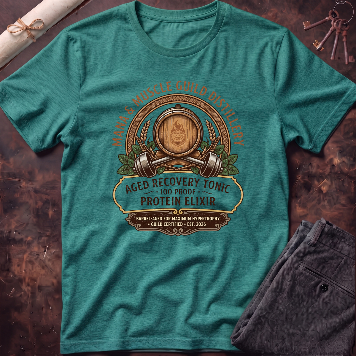 Mana & Muscle Distillery T-Shirt
