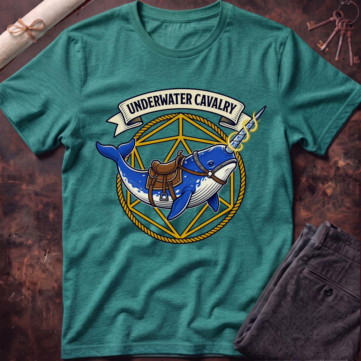 Narwhal Cavalry T-Shirt