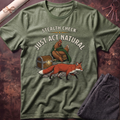 Hen Stealth Check T-Shirt