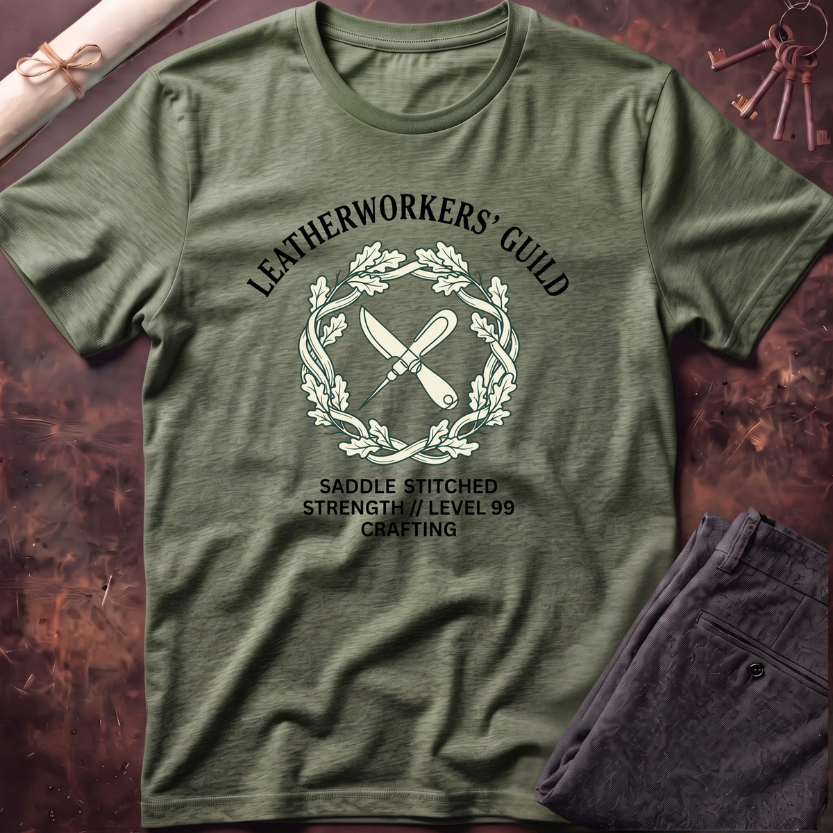 Leatherworkers' Guild Minimal T-Shirt