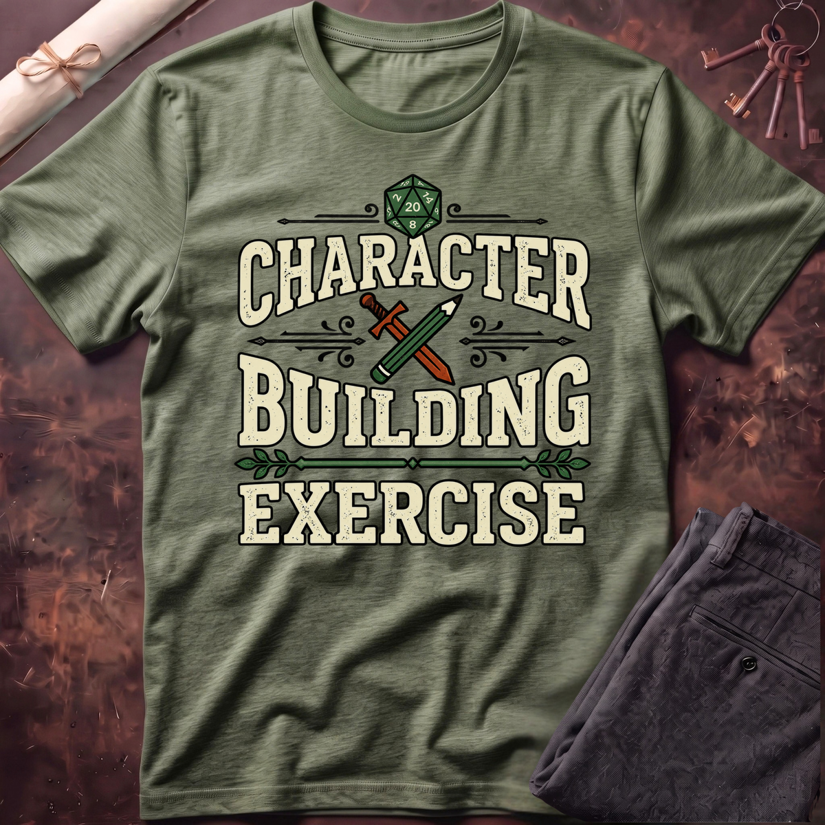Character Building Exercise T-Shirt