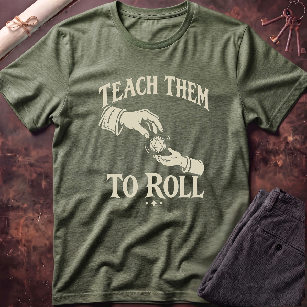 Teach Them to Roll T-Shirt