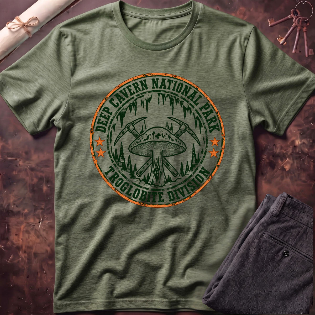 Troglobite Division T-Shirt