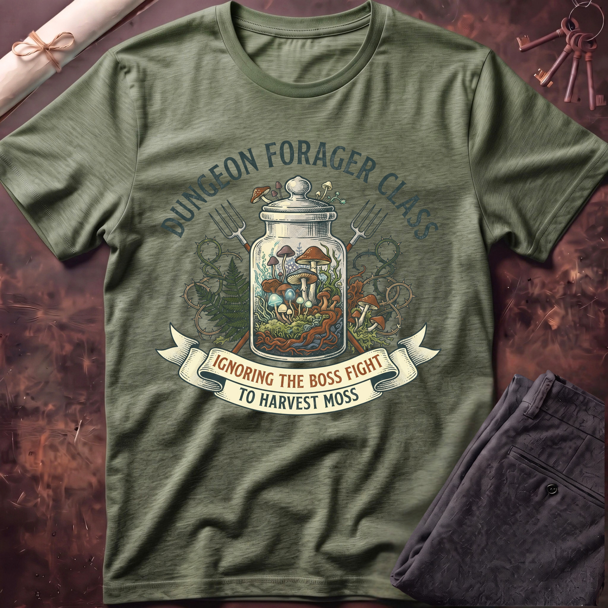 Dungeon Forager Class T-Shirt
