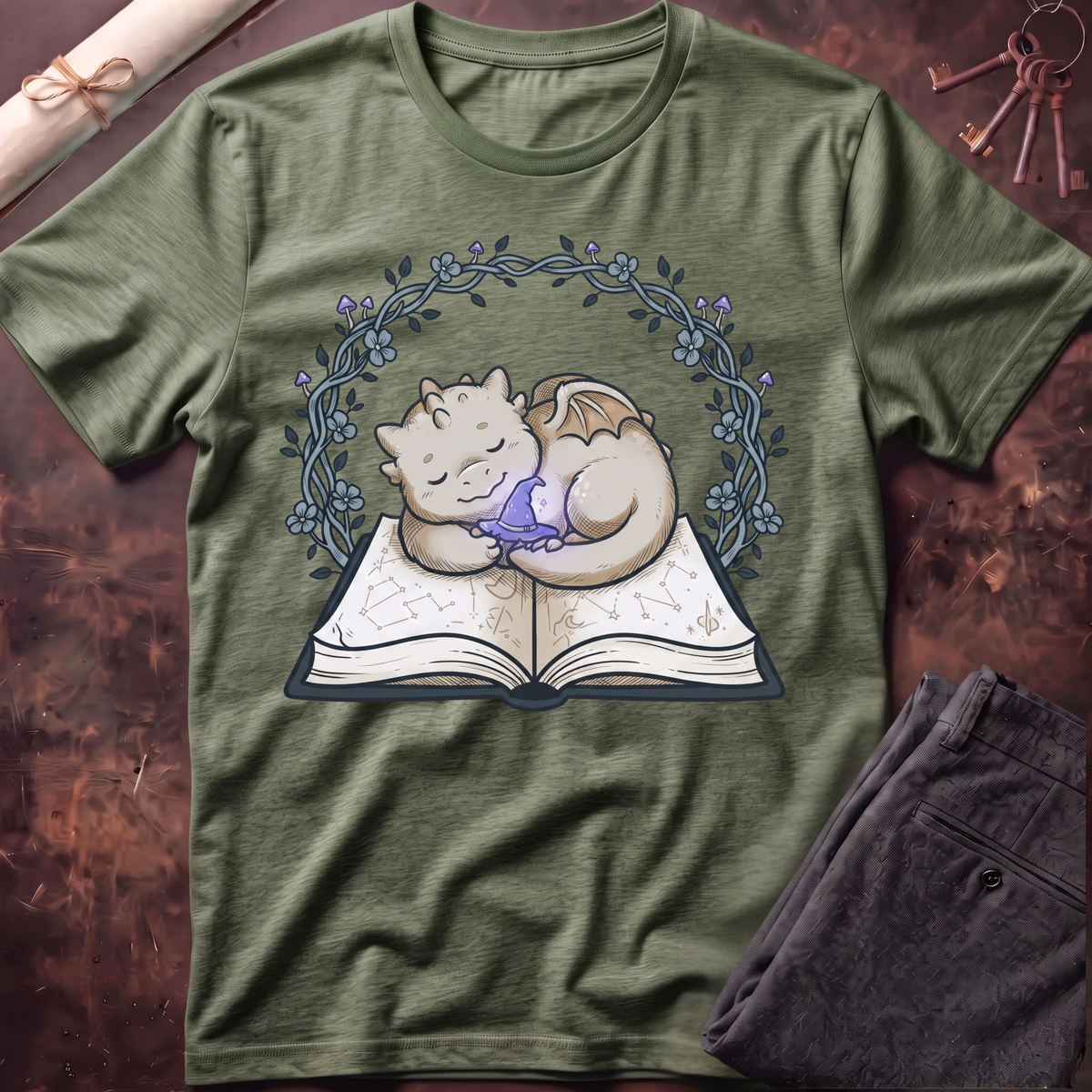 Baby Dragon Wizard T-Shirt