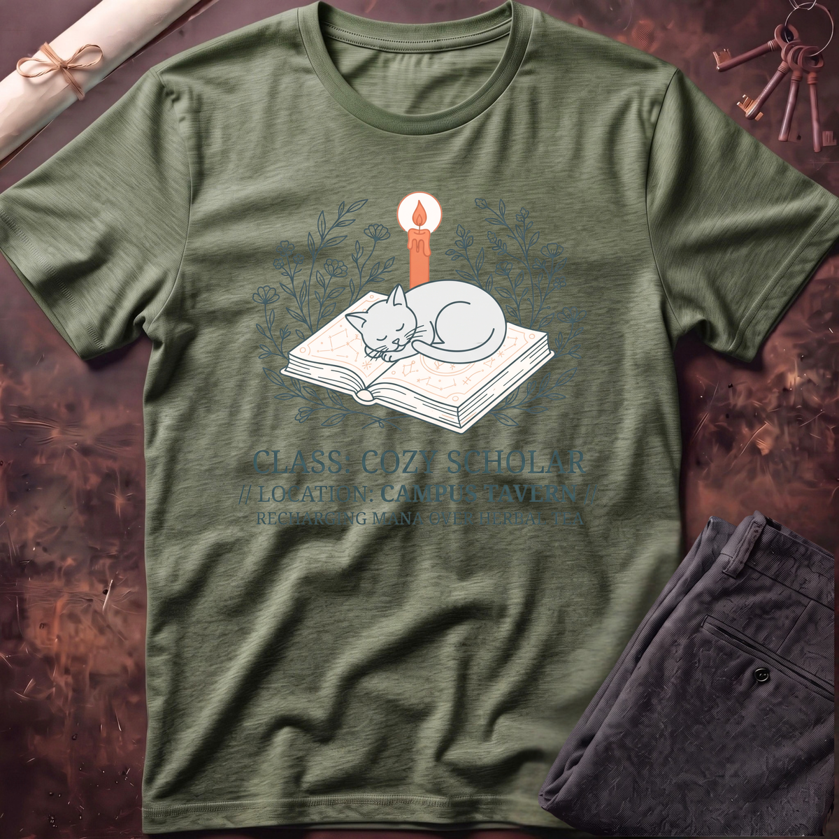Cozy Scholar T-Shirt