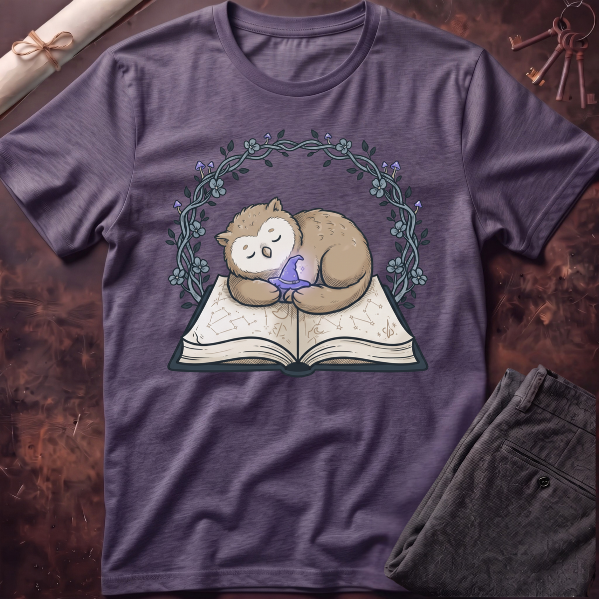 Owlbear Wizard T-Shirt