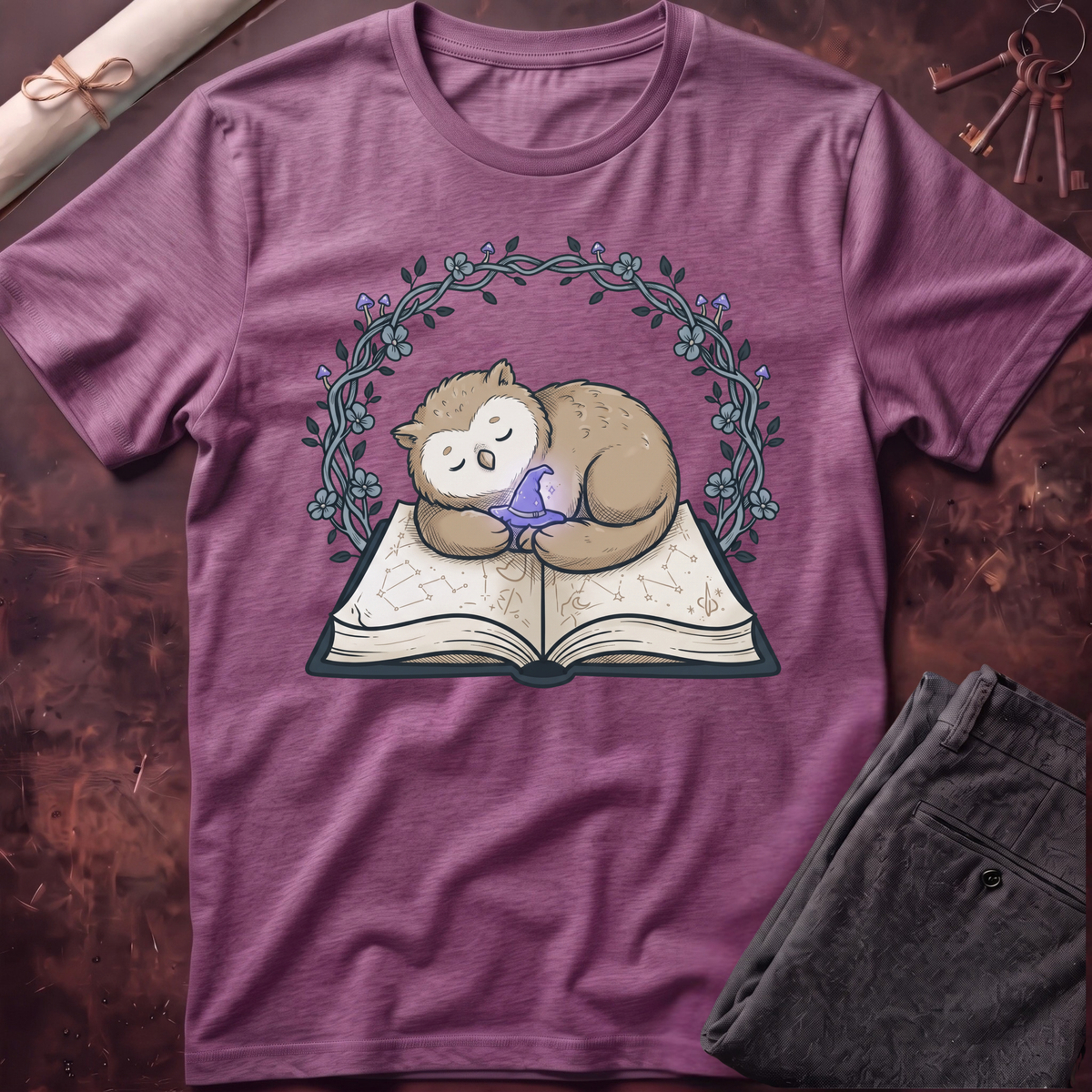 Owlbear Wizard T-Shirt