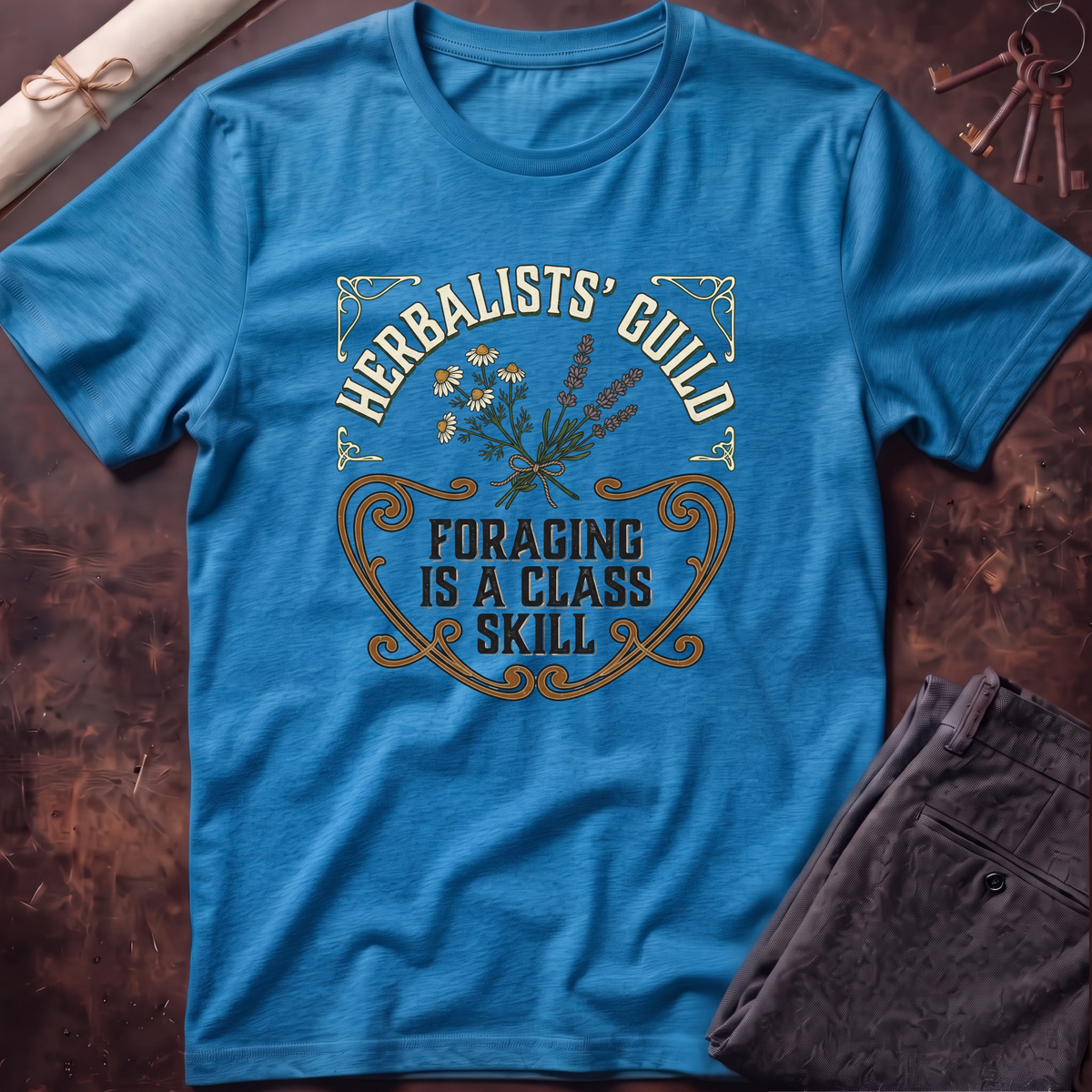 Herbalists' Guild Scrollwork T-Shirt