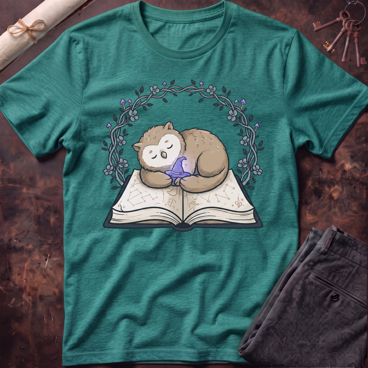 Owlbear Wizard T-Shirt