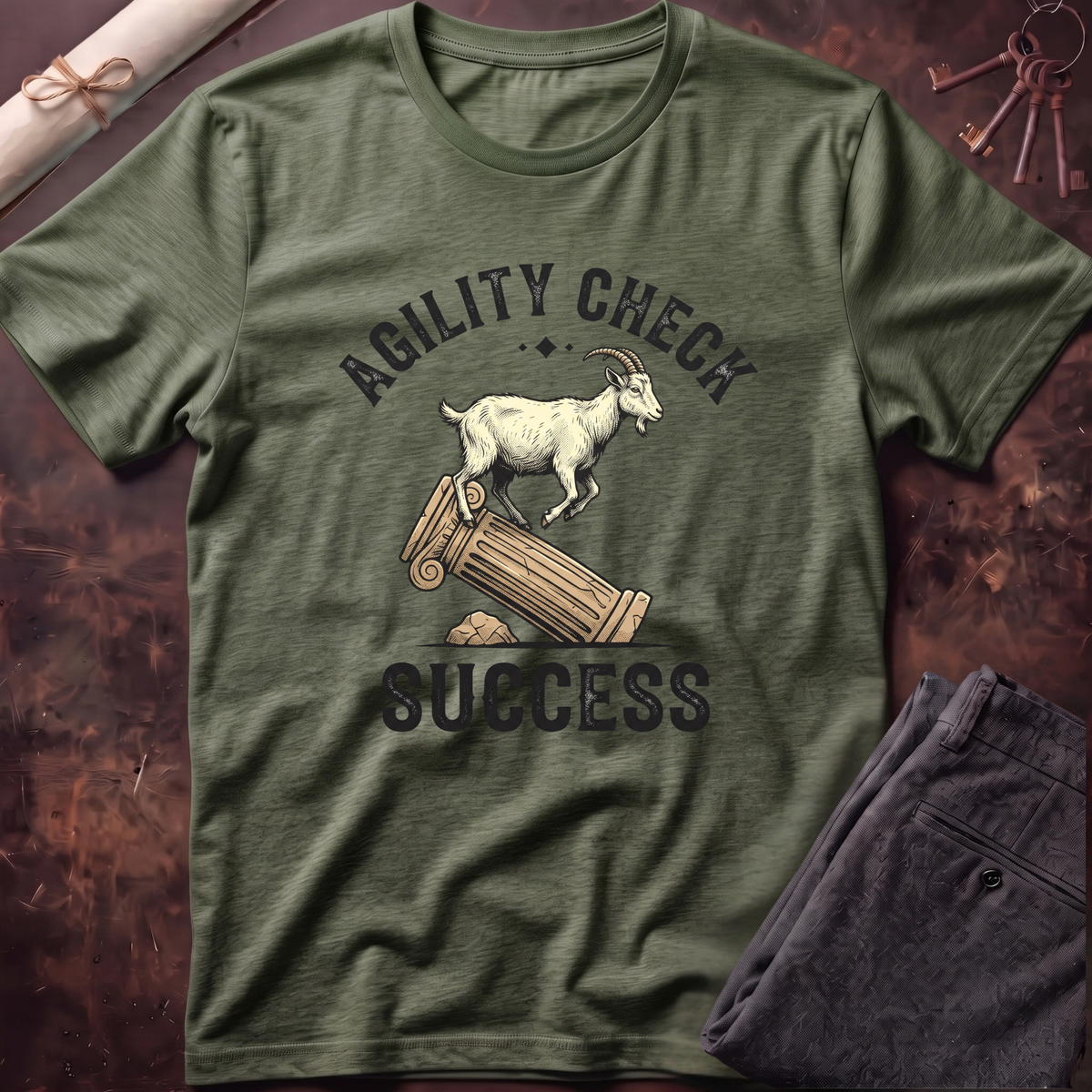 Goat Agility Check T-Shirt