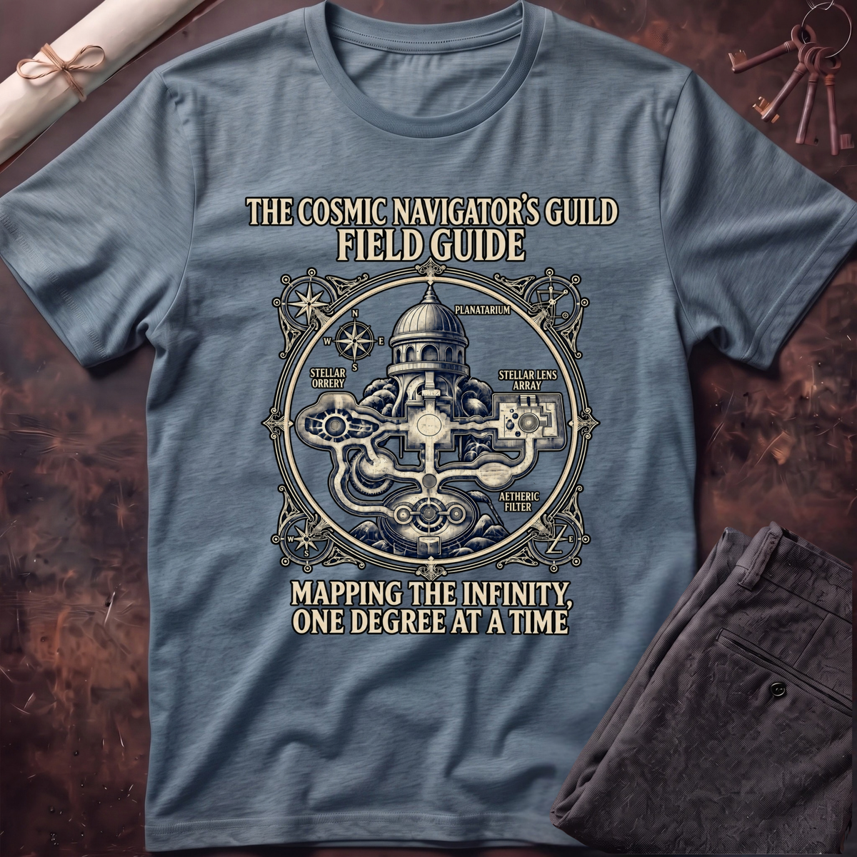 Cosmic Navigator's Field Guide T-Shirt